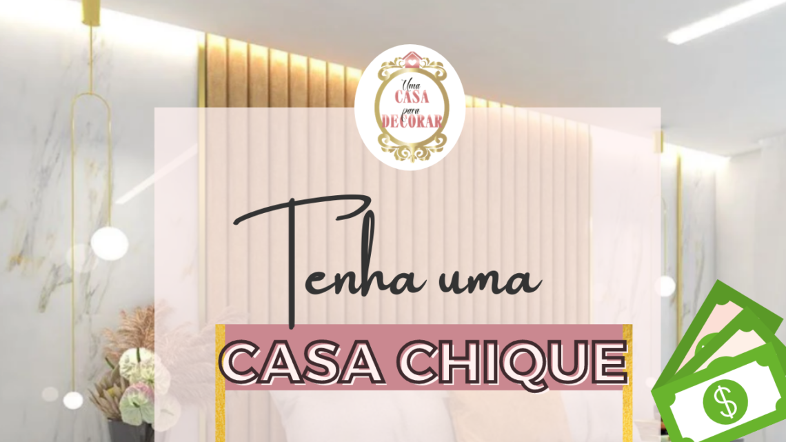 Casa chique com cara de casa de rico