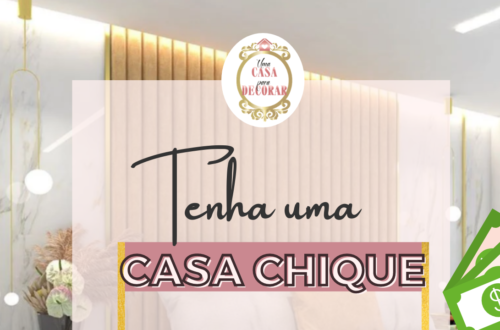 Casa chique com cara de casa de rico