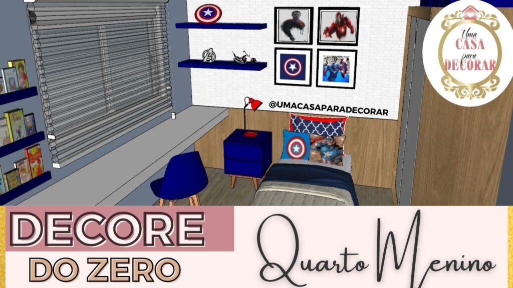 Quarto de menino vingadores capitão américa