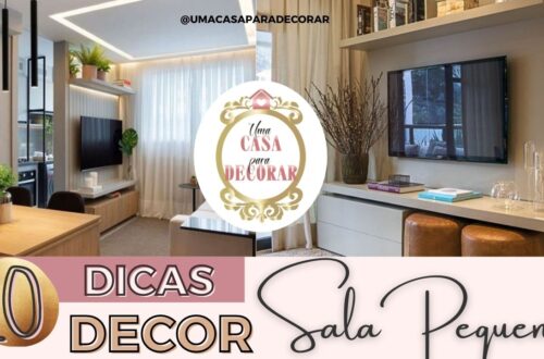 decoração sala pequena