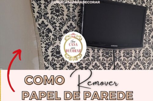 como remover qualquer papel de parede de forma fácil e rápida