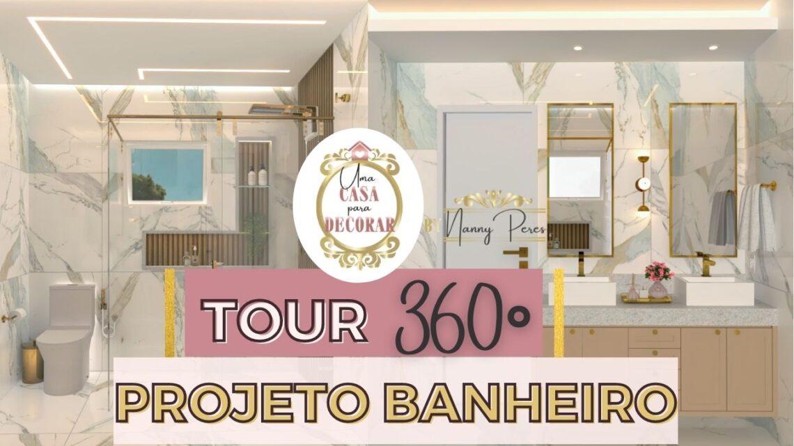 tour 360 graus por um projeto de banheiro chique e moderno (2)