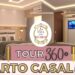 QUARTO DE CASAL planejado CHIQUE - TOUR 360 graus