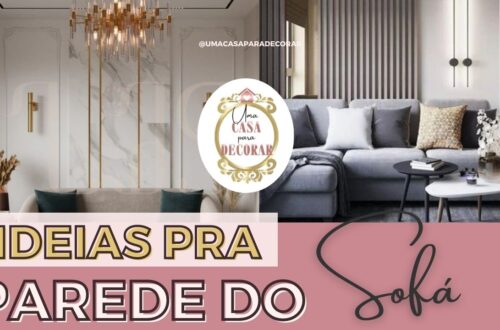 10 ideias para decorar a parede atras do sofa