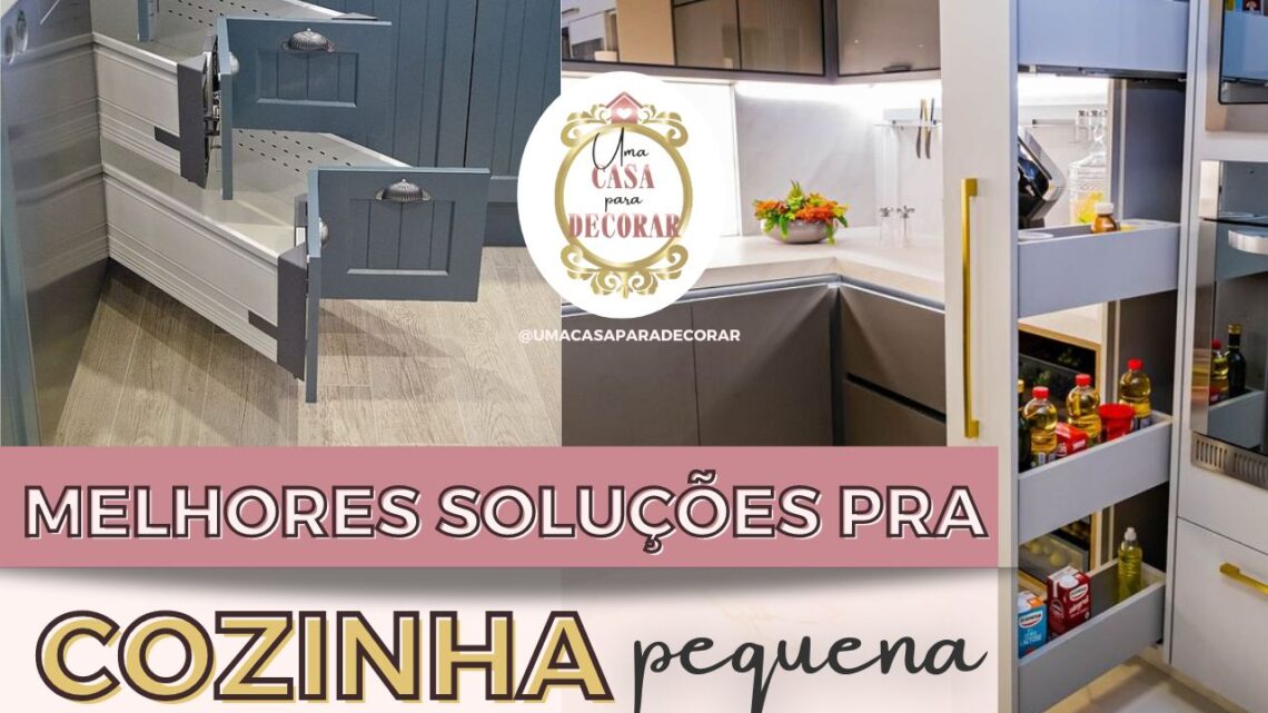 como aproveitar espaço em cozinha pequena