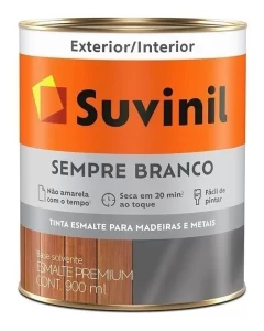IMAGEM: Tinta Esmalte Branca Suvinil 