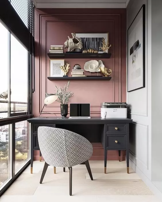 Home office na varanda sacada pequeno Melhores IDEIAS para PEQUENOS HOME OFFICES