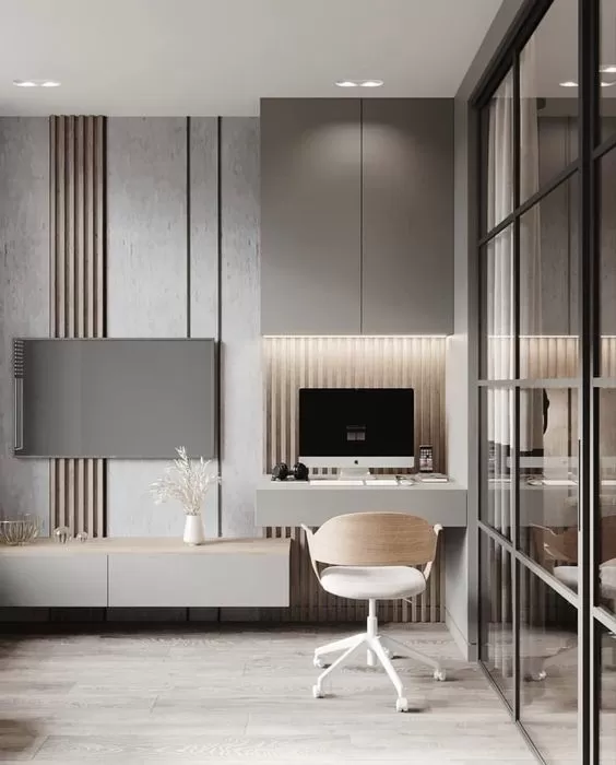 Home office na sala de estar pequeno Melhores IDEIAS para PEQUENOS HOME OFFICES