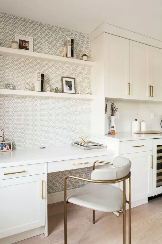 Home office na cozinha pequeno Melhores IDEIAS para PEQUENOS HOME OFFICES