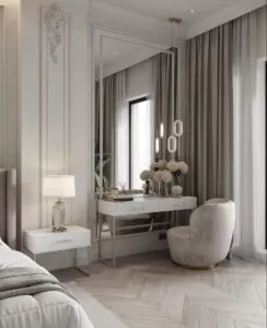 como-decora-quarto-casal-chique-penteadeira-uma-casa-para-decorar como-decora-quarto-casal-chique-penteadeira-uma-casa-para-decorar
